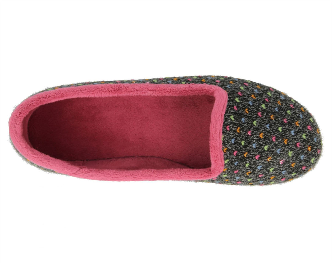 Womens Wide Fit DB Nottingham Slip On Slippers