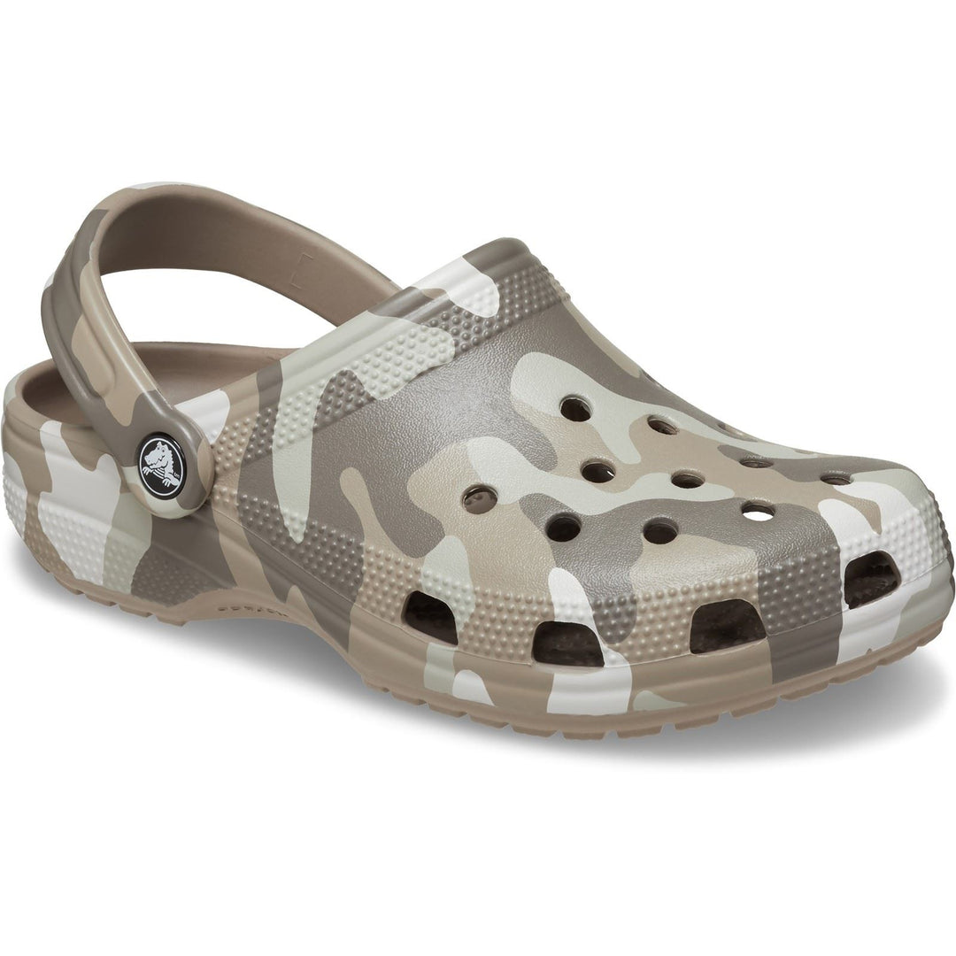 Unisex Wide Fit Crocs 206454 Seasonal Camo Sandals