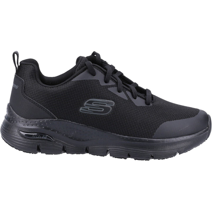 Women's Wide Fit Skechers 108019EC Arch Fit Sr Occupational Sneakers