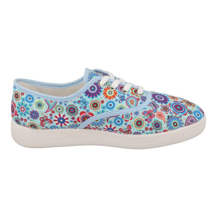 Women's Wide Fit DB Charlie Canvas Shoes