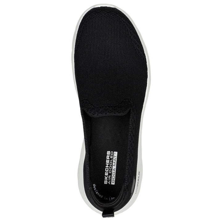 Women's Wide Fit Skechers 124957 Walk Flex Bright Sneakers