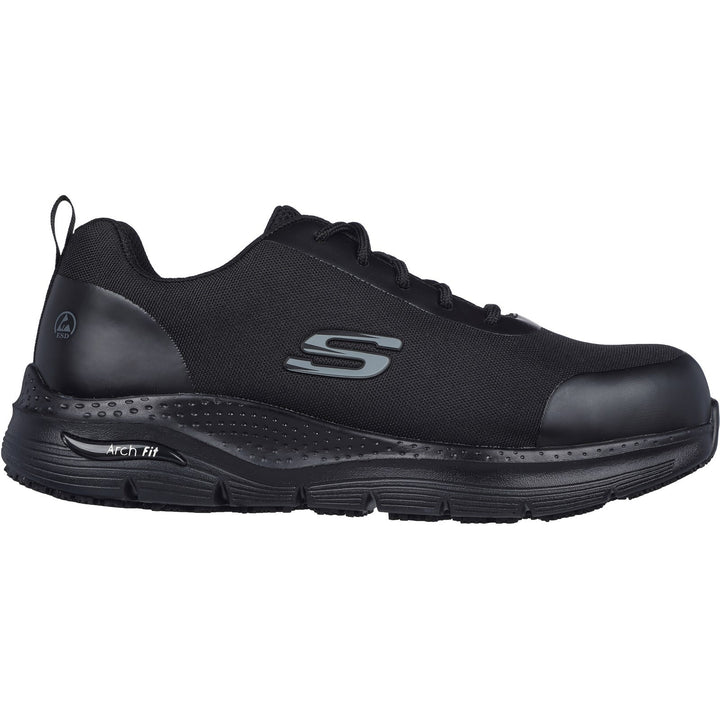 Skechers 200086EC Arch Fit Ringstap Sicherheits-Sneaker für Herren in weiter Passform
