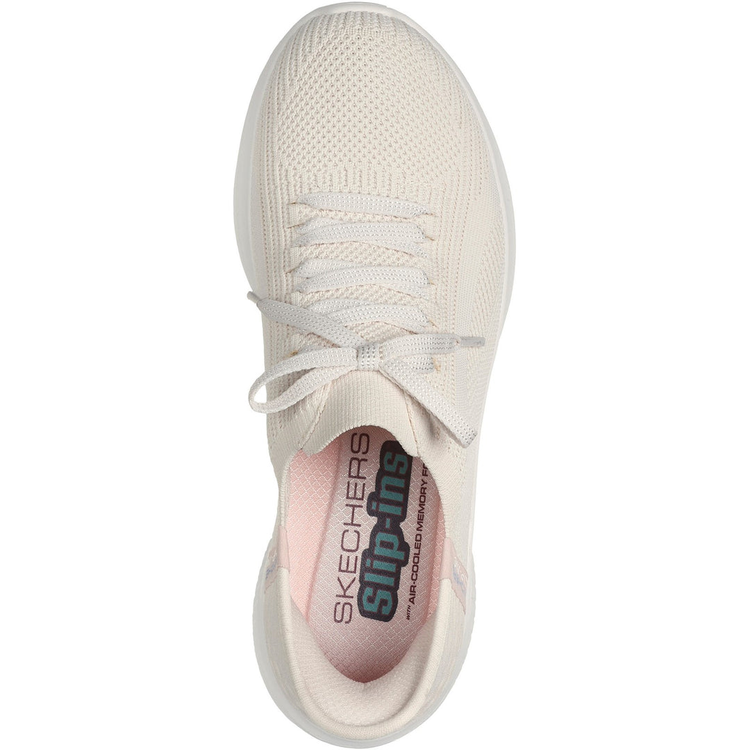 Women's Wide Fit Skechers Slip-ins 149710 Ultra Flex 3.0 Brilliant Path Sneakers