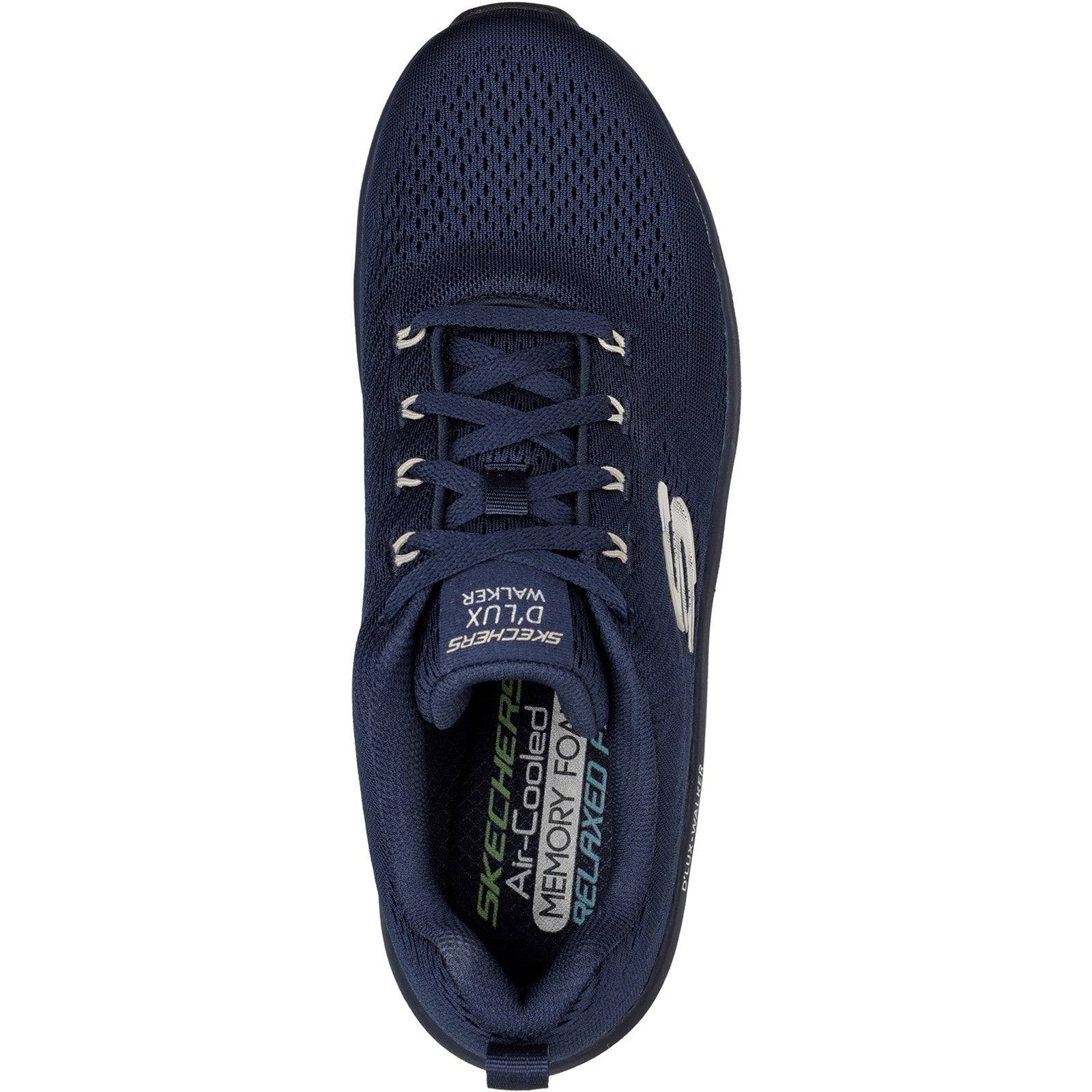 Men's Wide Fit Skechers 232364 Relaxed Fit D'Lux Walker Meerno