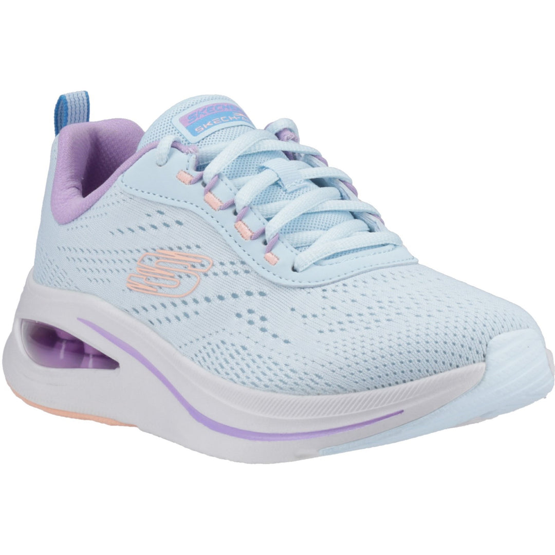 Women's Wide Fit Skechers 150131 Skech Air Meta - Aired Out Sneakers
