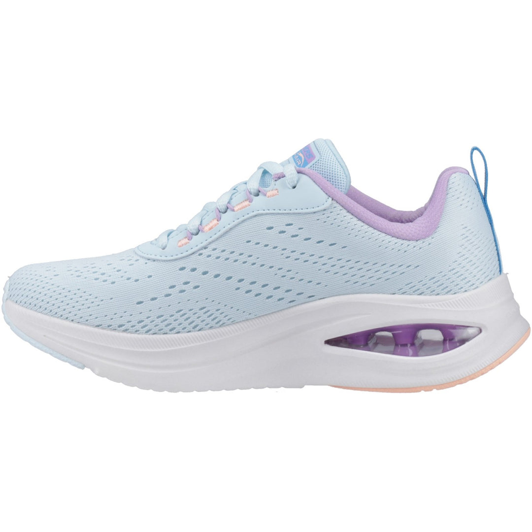Women's Wide Fit Skechers 150131 Skech Air Meta - Aired Out Sneakers