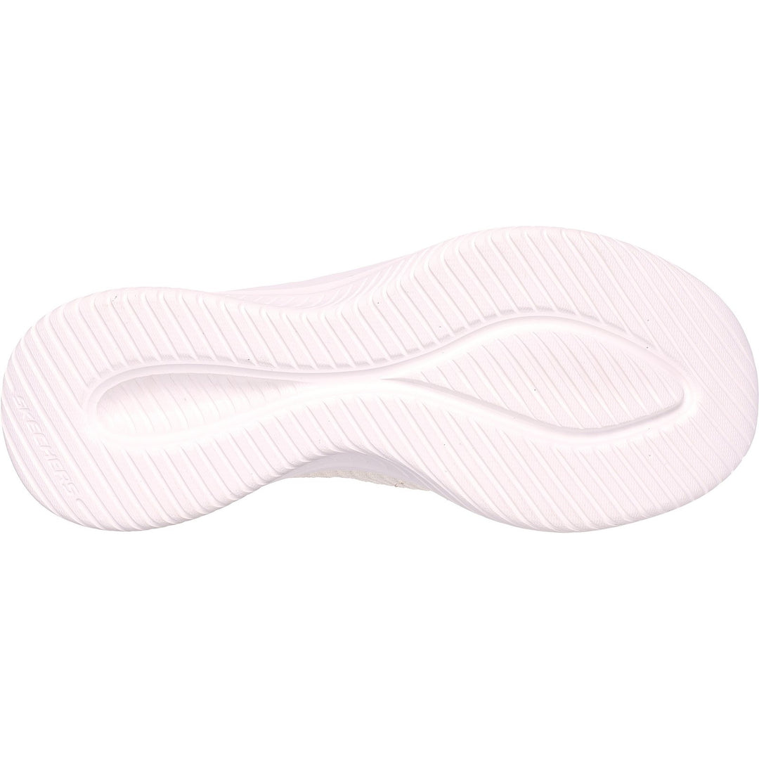 Women's Wide Fit Skechers 149594 Slip-ins Ultra Flex 3.0 Sneakers -  Black/Rose Gold