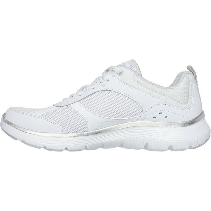Womens Wide Fit Skechers 150202 Flex Appeal 5.0 Fresh Touch Sneakers