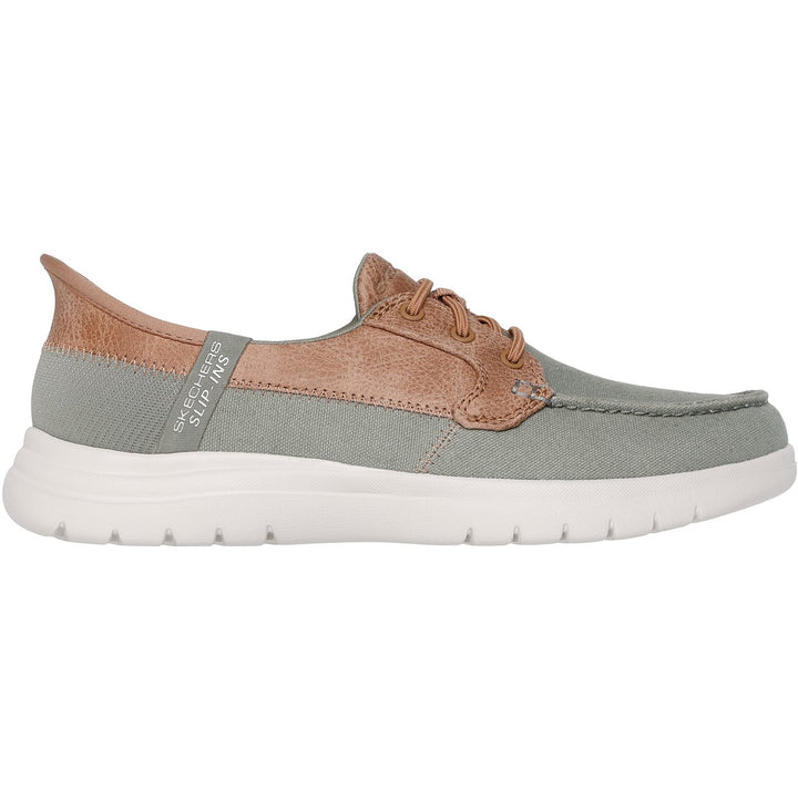 Women's Wide Fit Skechers 136536 Slip-ins On The Go Flex Palmilla Sneakers