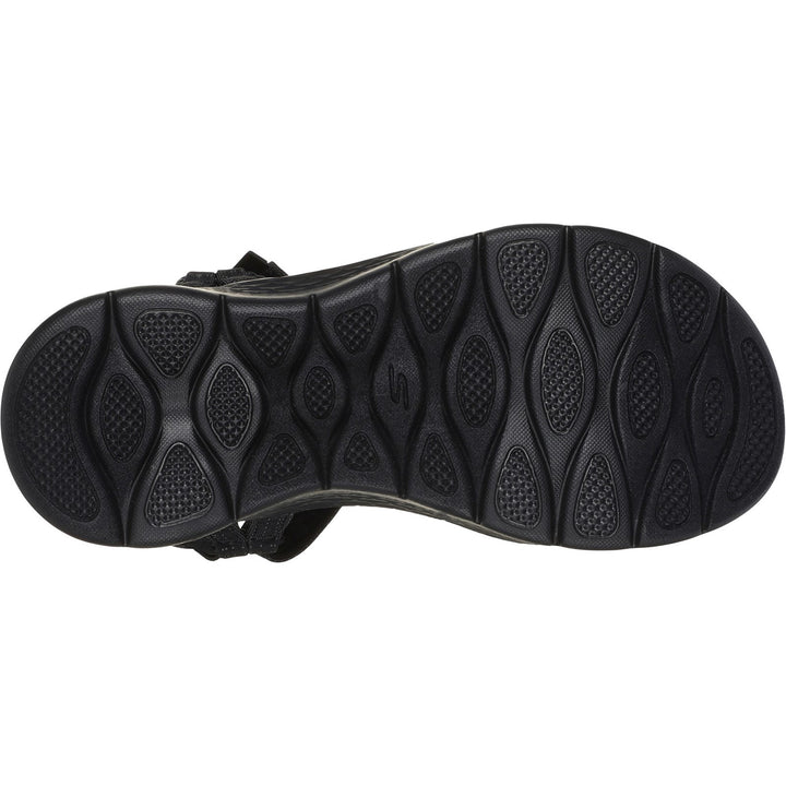 Women's Wide Fit Skechers 141451 Go Walk Flex Sublime Sandals