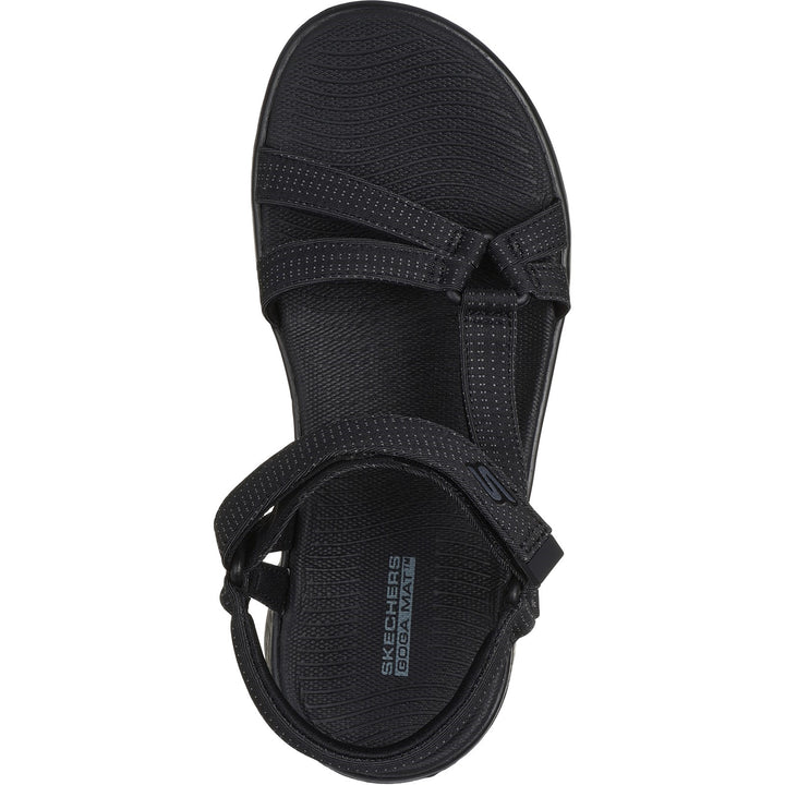 Women's Wide Fit Skechers 141451 Go Walk Flex Sublime Sandals