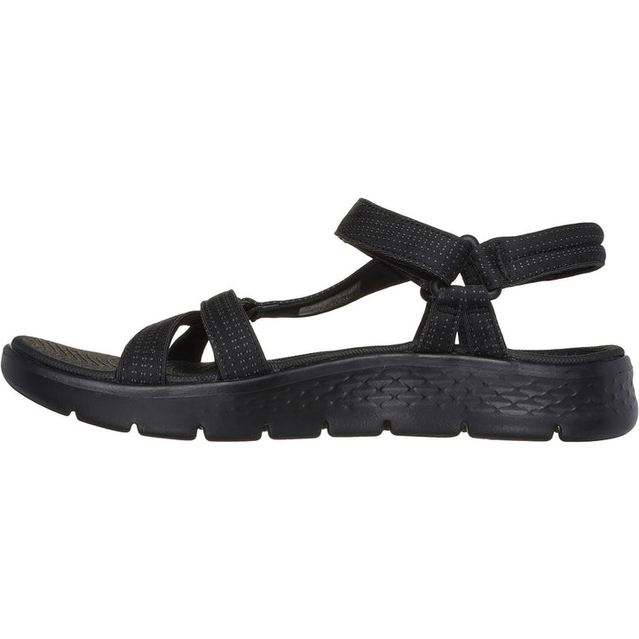 Women's Wide Fit Skechers 141451 Go Walk Flex Sublime Sandals