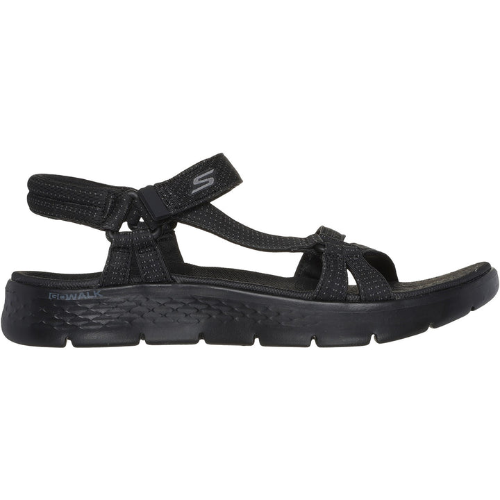 Women's Wide Fit Skechers 141451 Go Walk Flex Sublime Sandals