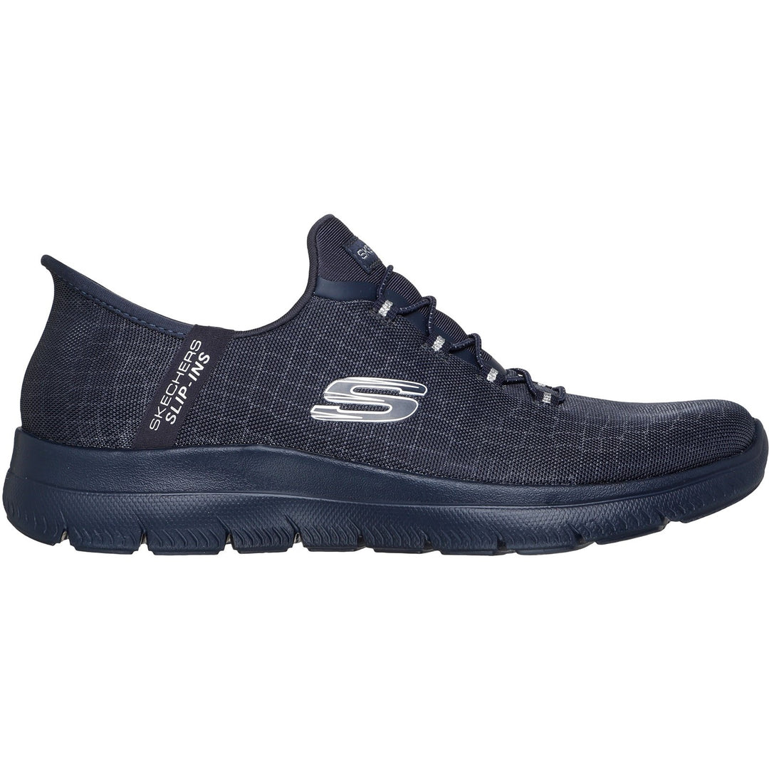 Women's Wide Fit Skechers 150128 Slip-ins Summits Classy Night Sneakers