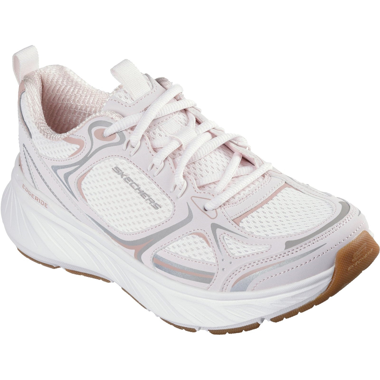 Women's Relaxed Fit Skechers 150475 Edgeride Silver Eclipse