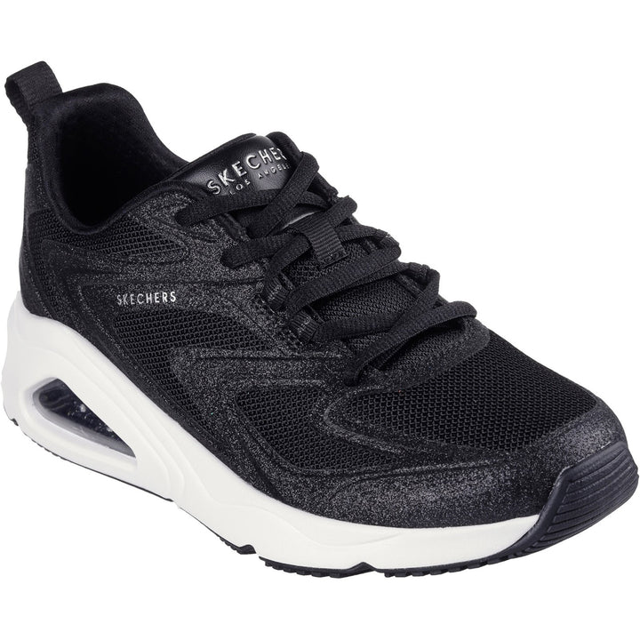 Women's Wide Fit Skechers 177411 Tres-Air Uno Glit Airy Sneakers