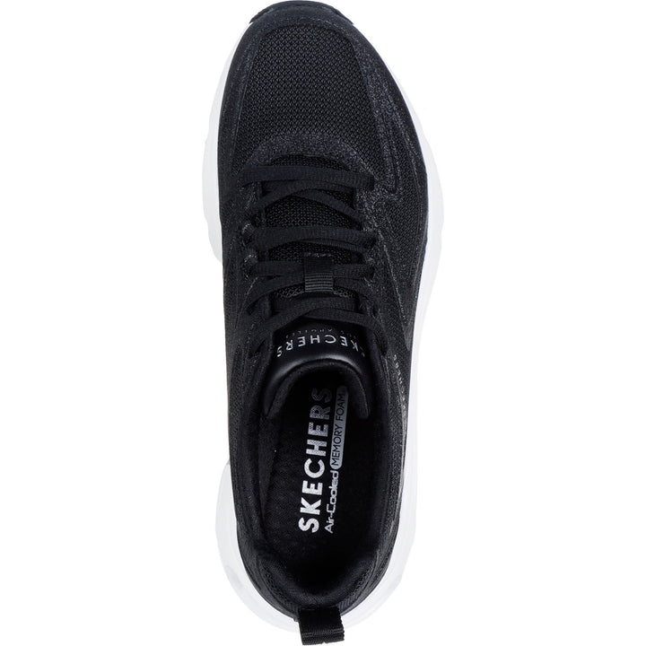 Women's Wide Fit Skechers 177411 Tres-Air Uno Glit Airy Sneakers