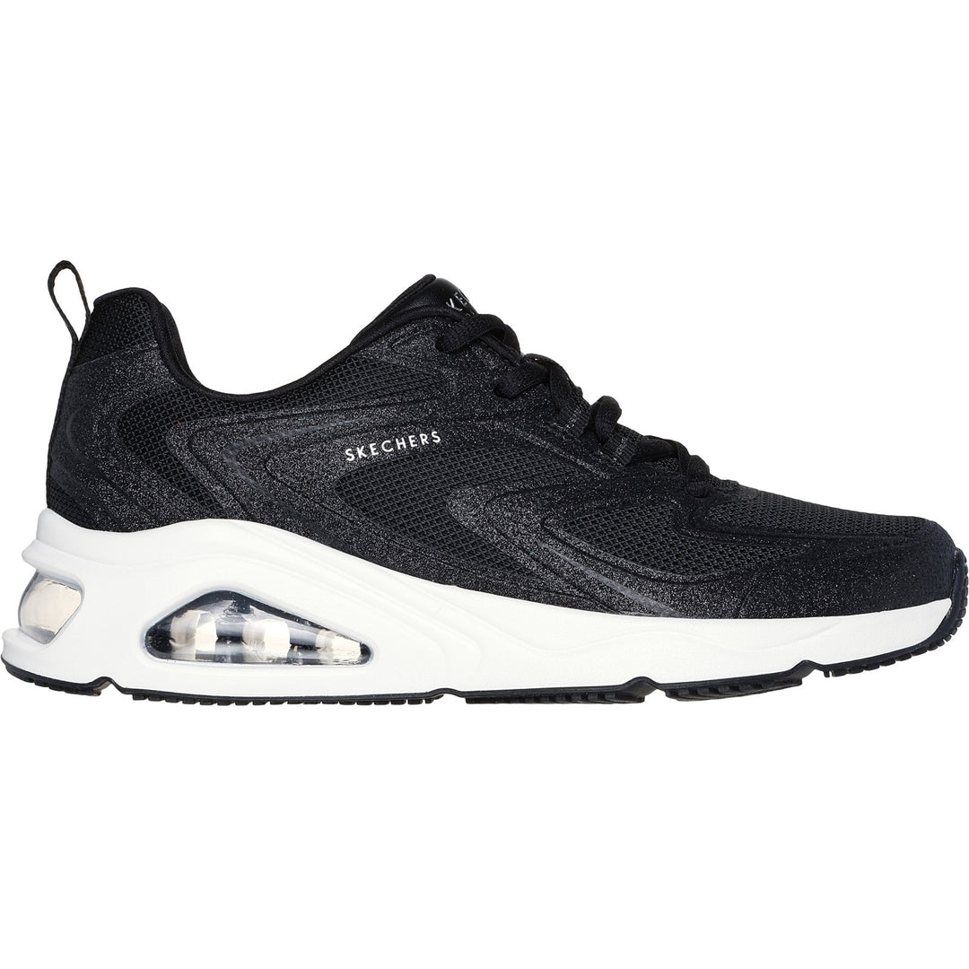 Women's Wide Fit Skechers 177411 Tres-Air Uno Glit Airy Sneakers