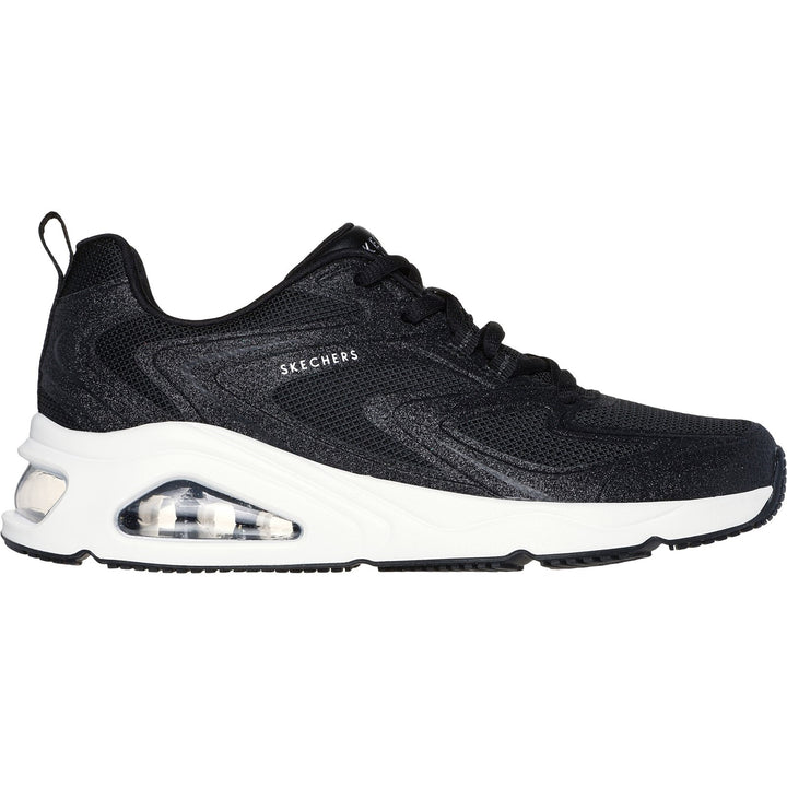 Women's Wide Fit Skechers 177411 Tres-Air Uno Glit Airy Sneakers