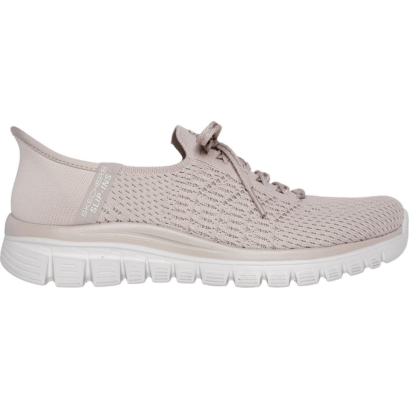 Women's Wide Fit Skechers 100736 Slip-ins Graceful First Blush