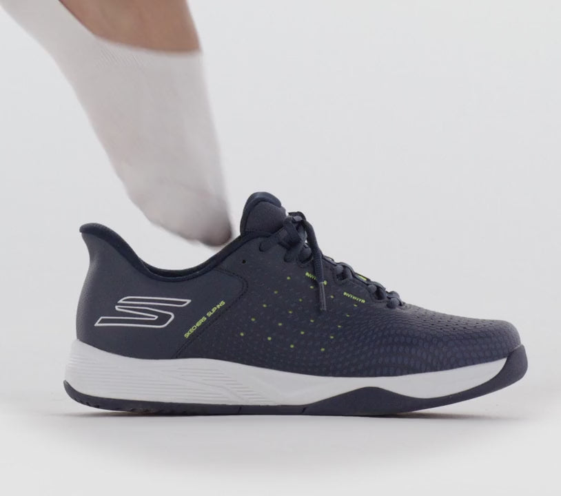 Men's Relaxed Fit Skechers 246101 Slip-ins Viper Court Reload Sneakers