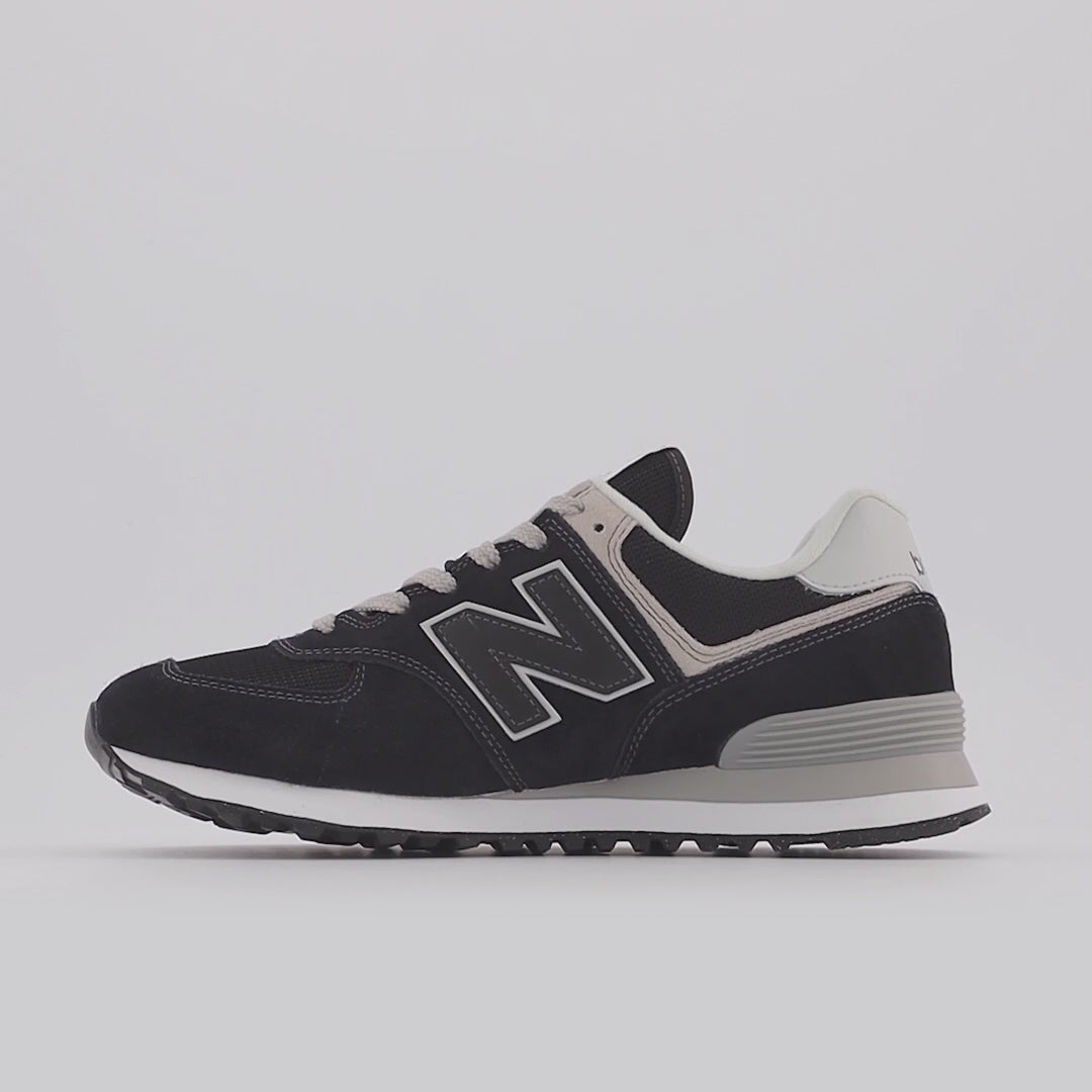 Men's Wide Fit New Balance ML574EVB Running Sneakers