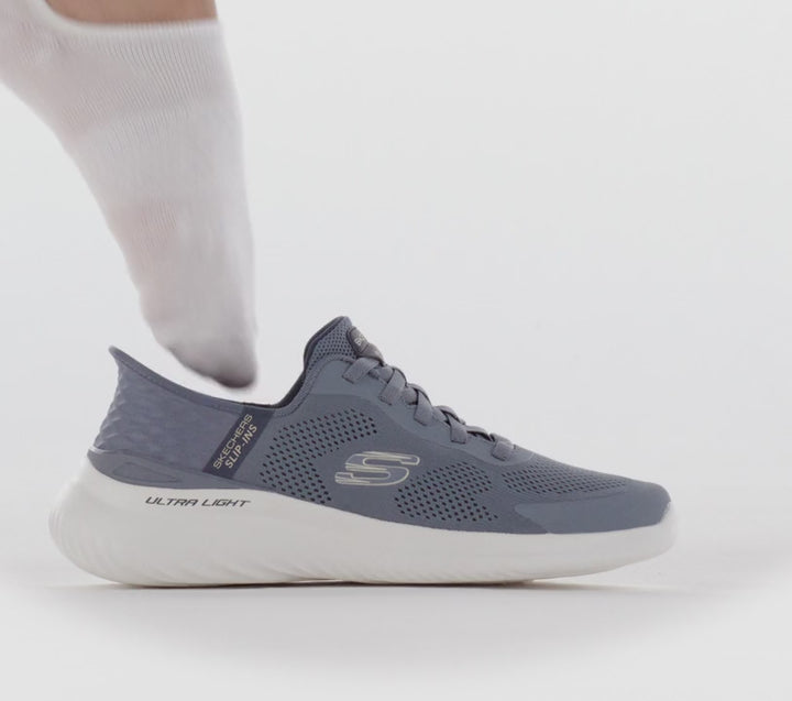 Men's Wide Fit Skechers 232459 Slip-ins Bounder 2.0 Emerged Sneakers