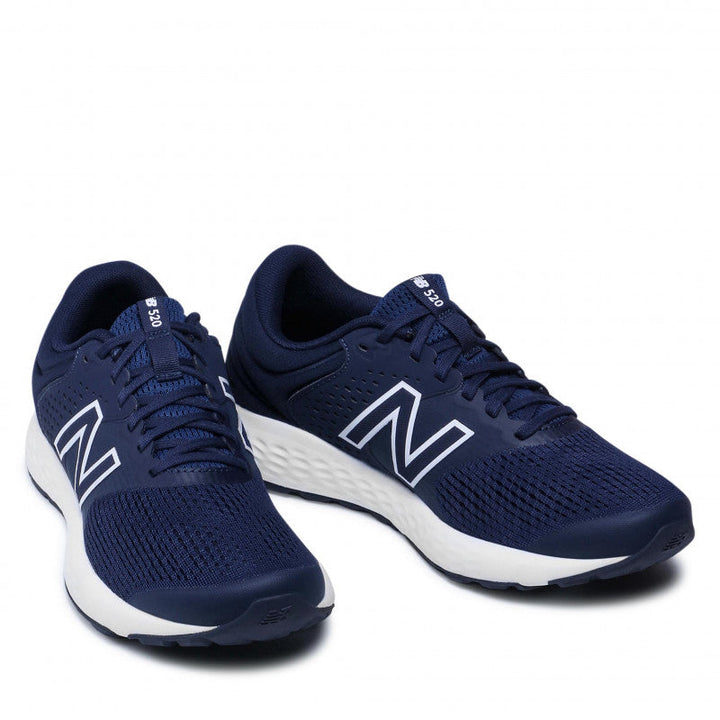 Men's Wide Fit New Balance M520CN7 Walking Sneakers - Navy Black