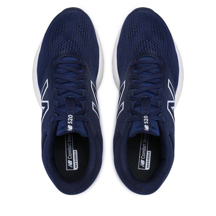 Men's Wide Fit New Balance M520CN7 Walking Sneakers - Navy Black