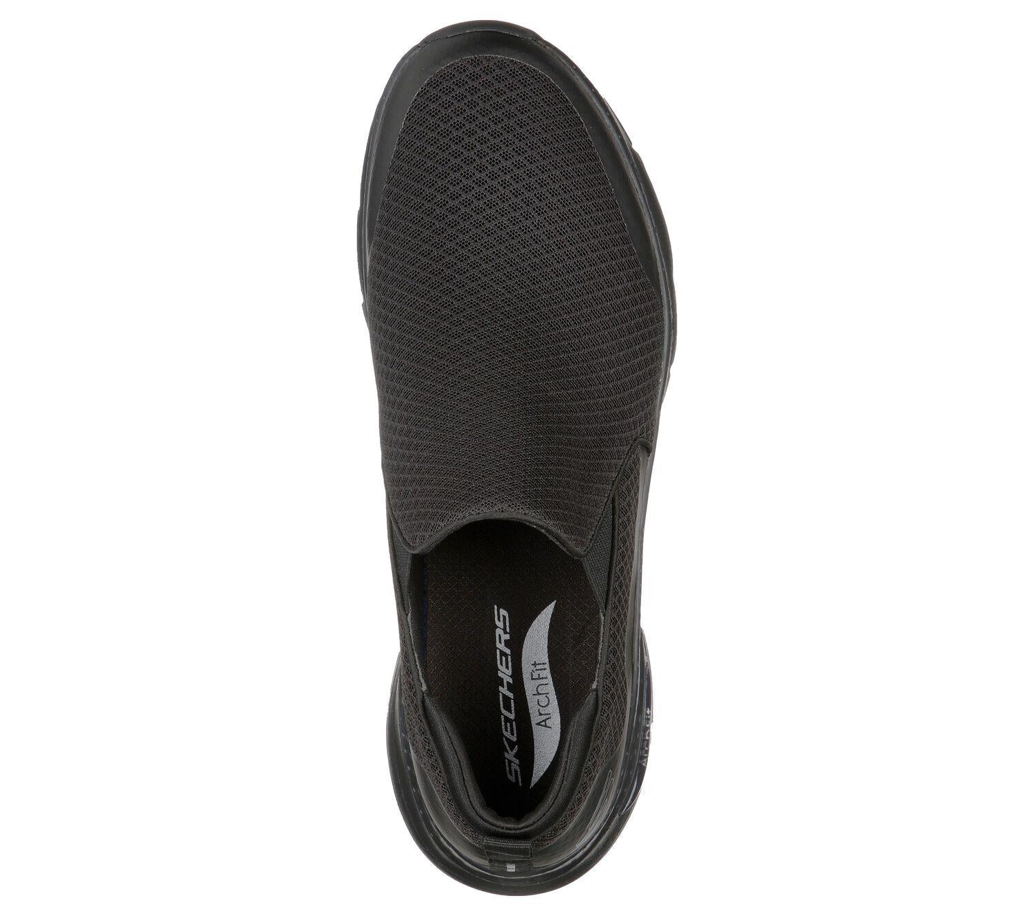Mens Wide Fit Skechers Banlin SK232043 Arch Fit Walking Sneakers