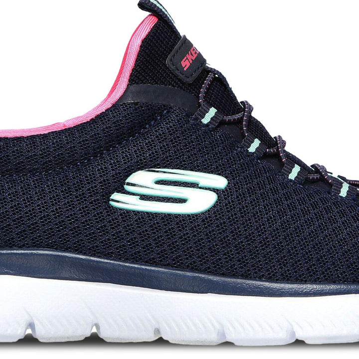 Womens Wide Fit Skechers Summits 12980 Walking Sneakers