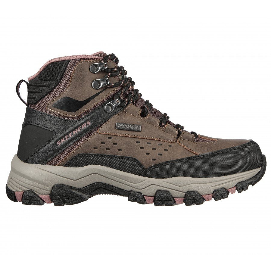 Women's Wide Fit Skechers 158257 Selmen Hiking Waterproof Boots