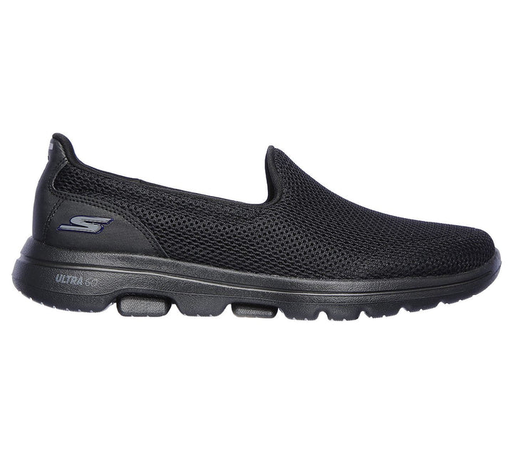 Womens Wide Fit Skechers Go Walk 5-15901 Walking Slip On Sneakers