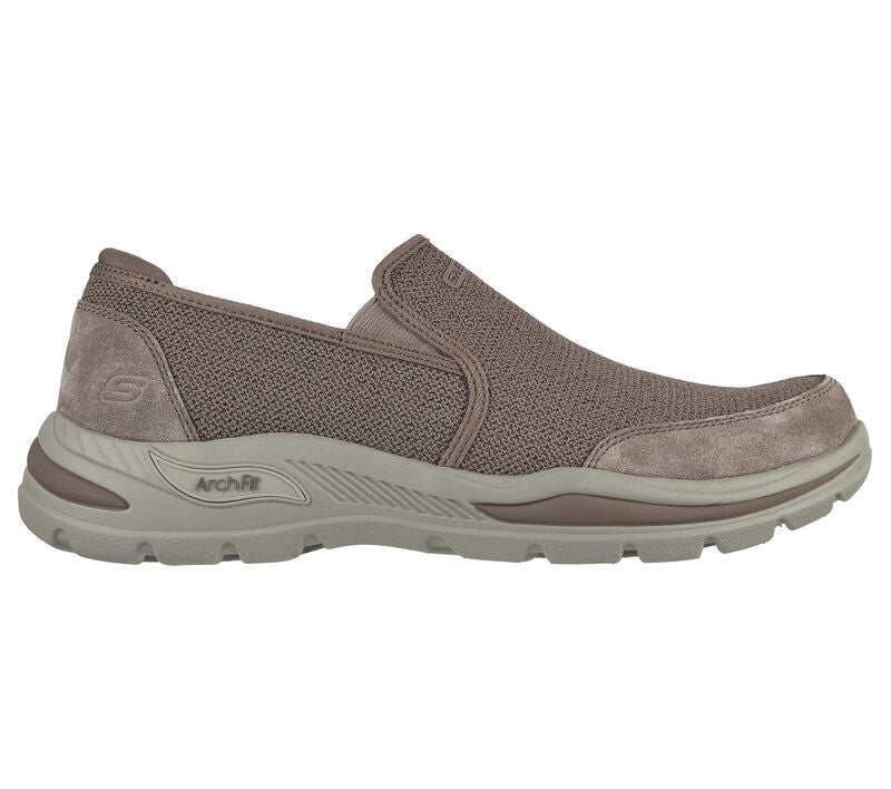 Men's Wide Fit Skechers Motley Ratel 204509 Arch Fit Sneakers