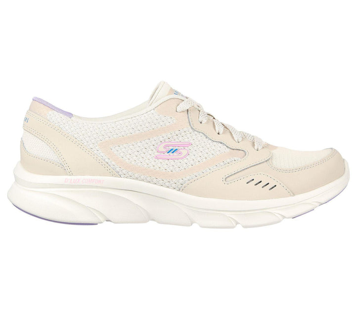 Women's Wide Fit Skechers Plenty Success - 104337 D'lux Walking Sneakers