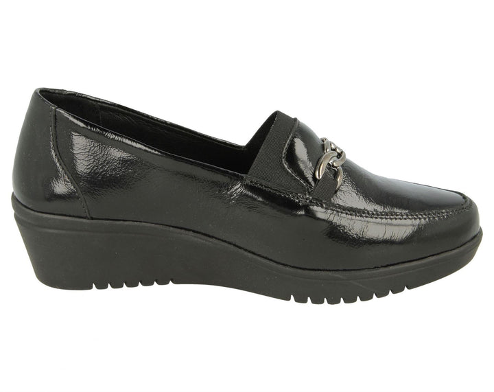 Womens Wide Fit DB Belfast Loafers