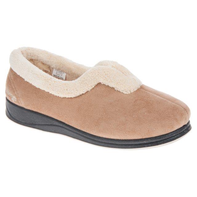 Womens Wide Fit Padders Carmen Slippers