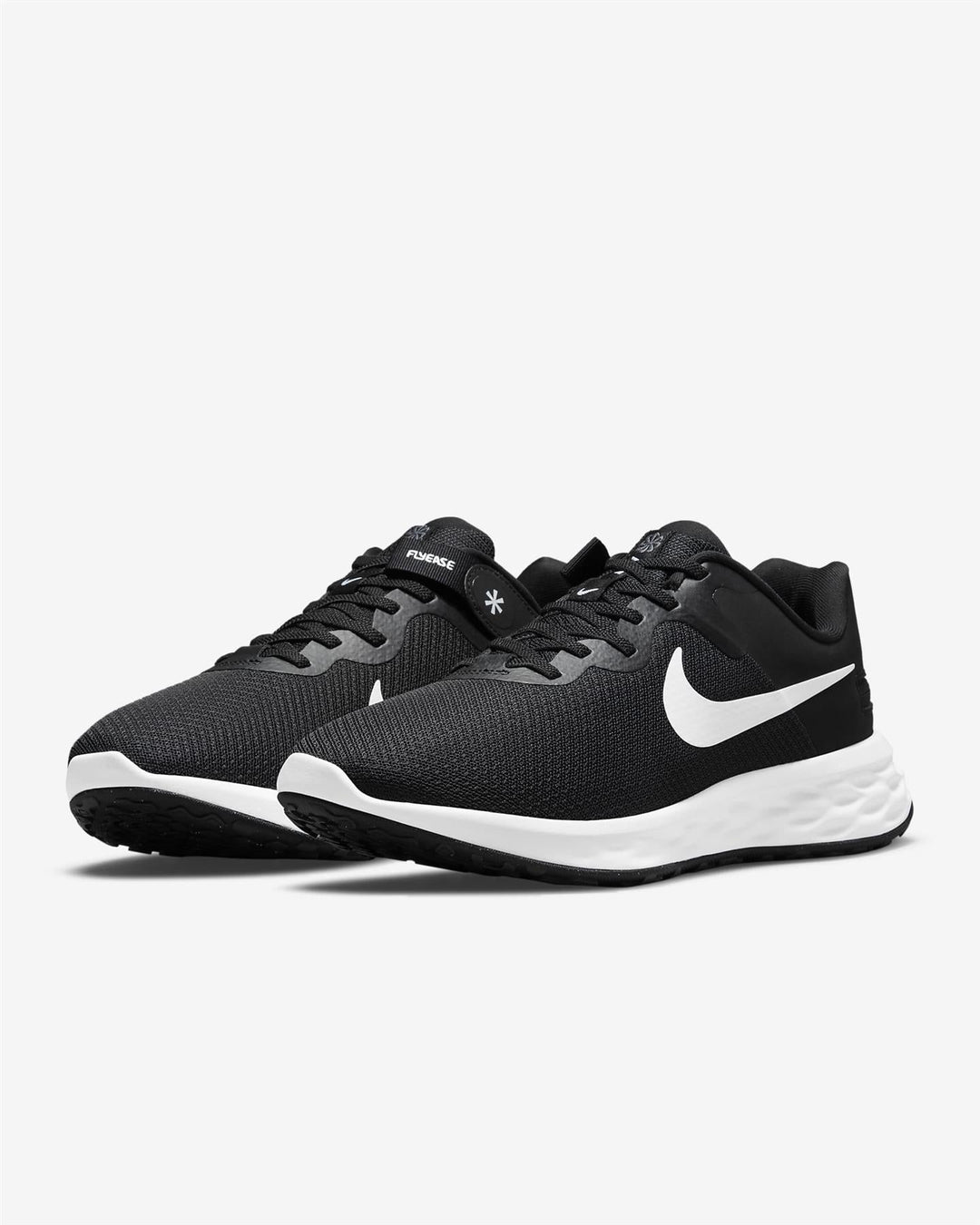 Men's Wide Fit Nike DD8476-003 Revolution 6 Flyease Sneakers