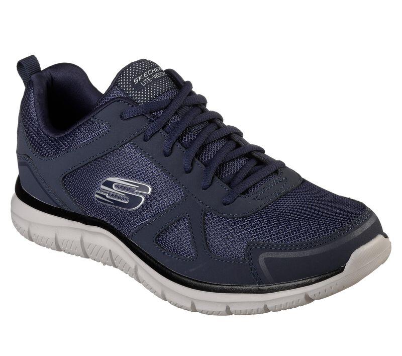 Men's Wide Fit Skechers 52631 Track Scloric Walking Sneakers | Skechers