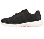 Women's Wide Fit Skechers 124514 Go Walk 6 Iconic Vision Sneakers