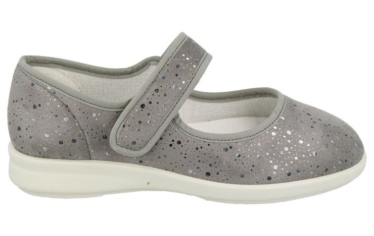 Womens Wide Fit DB Bombay Canvas Shoes