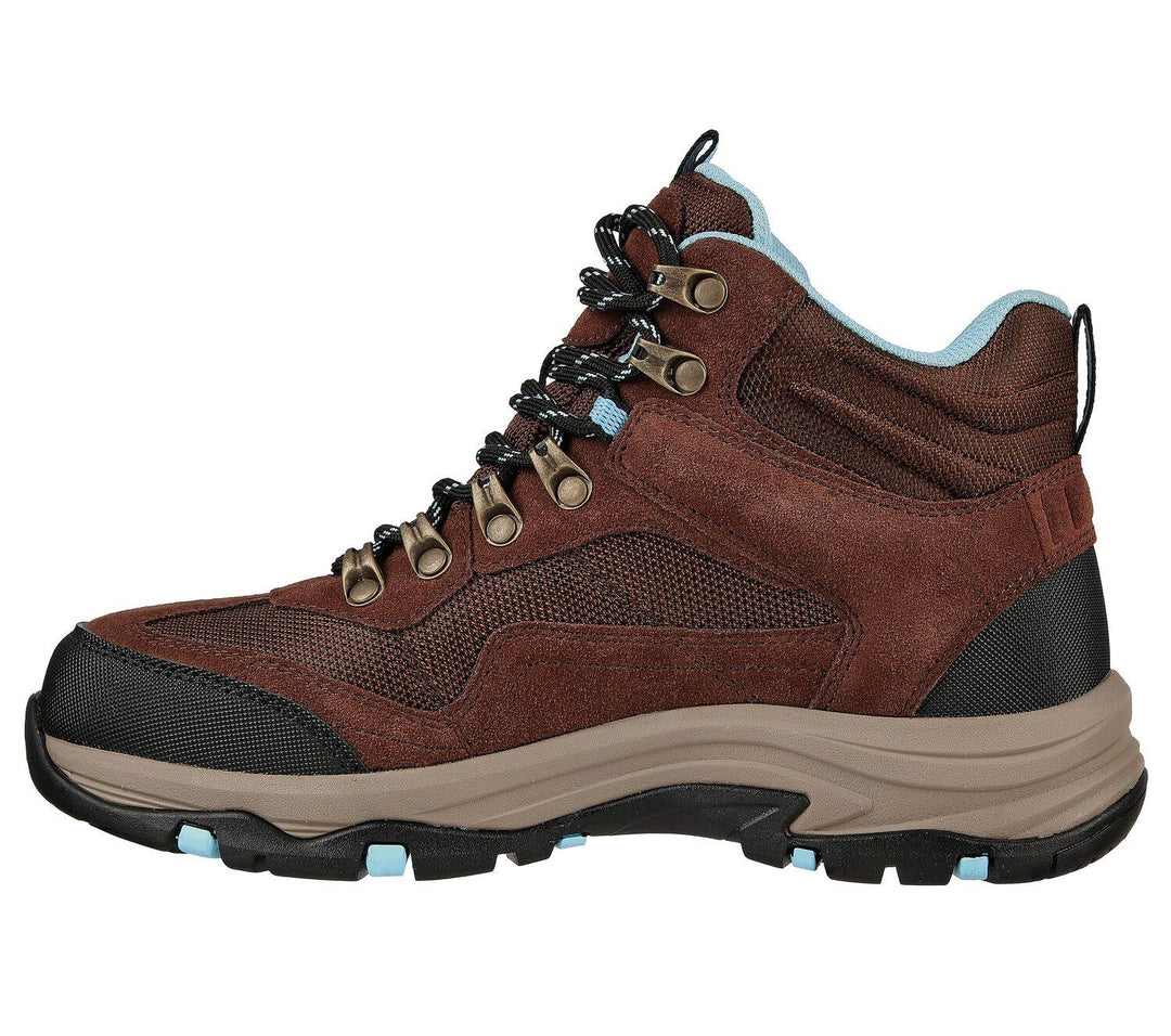 Women's Wide Fit Skechers 167008 Trego Base Camp Hiking Boots