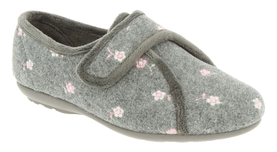 Womens Wide Fit DB Savannah Slippers