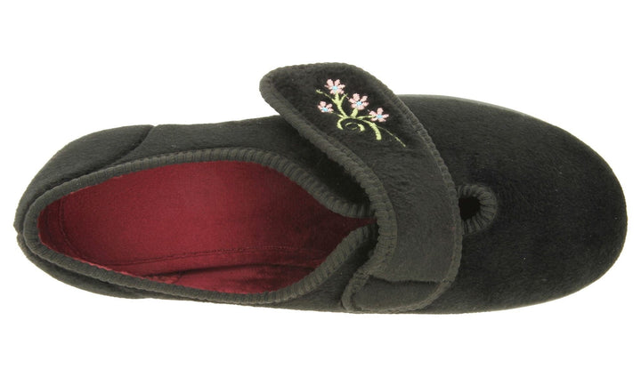 Womens Wide Fit DB Caroline 2 Slippers