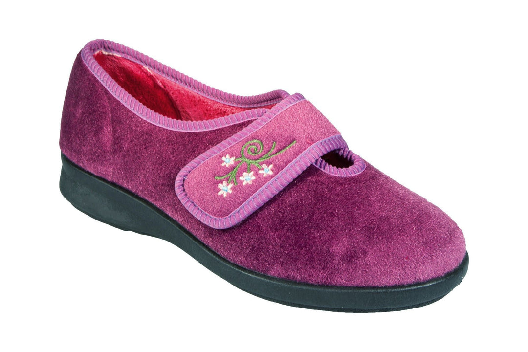 Womens Wide Fit DB Caroline 2 Slippers