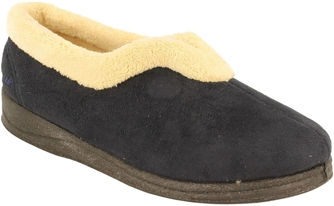 Womens Wide Fit Padders Carmen Slippers