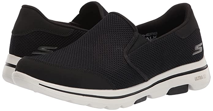 Mens Wide Fit Skechers Go Walk 5 Apprize 55510 Walking Shoes