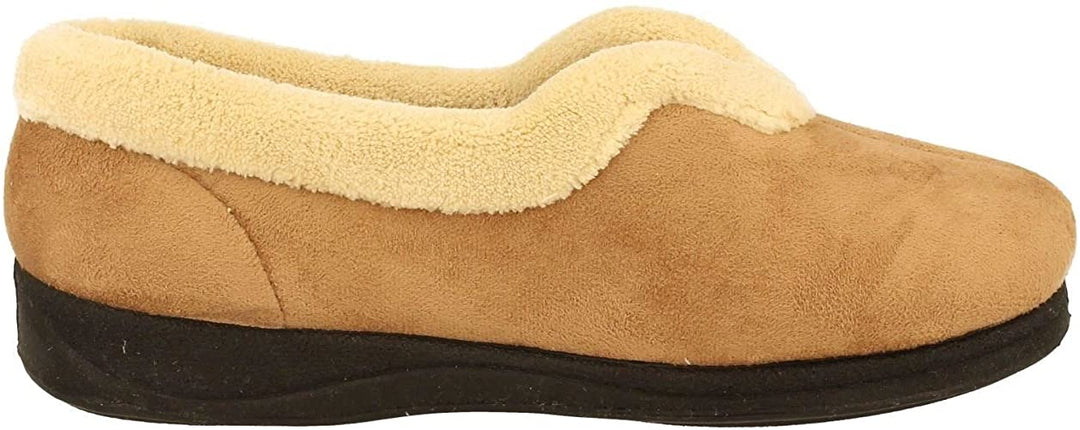 Womens Wide Fit Padders Carmen Slippers