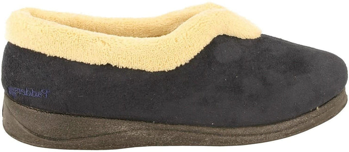 Womens Wide Fit Padders Carmen Slippers