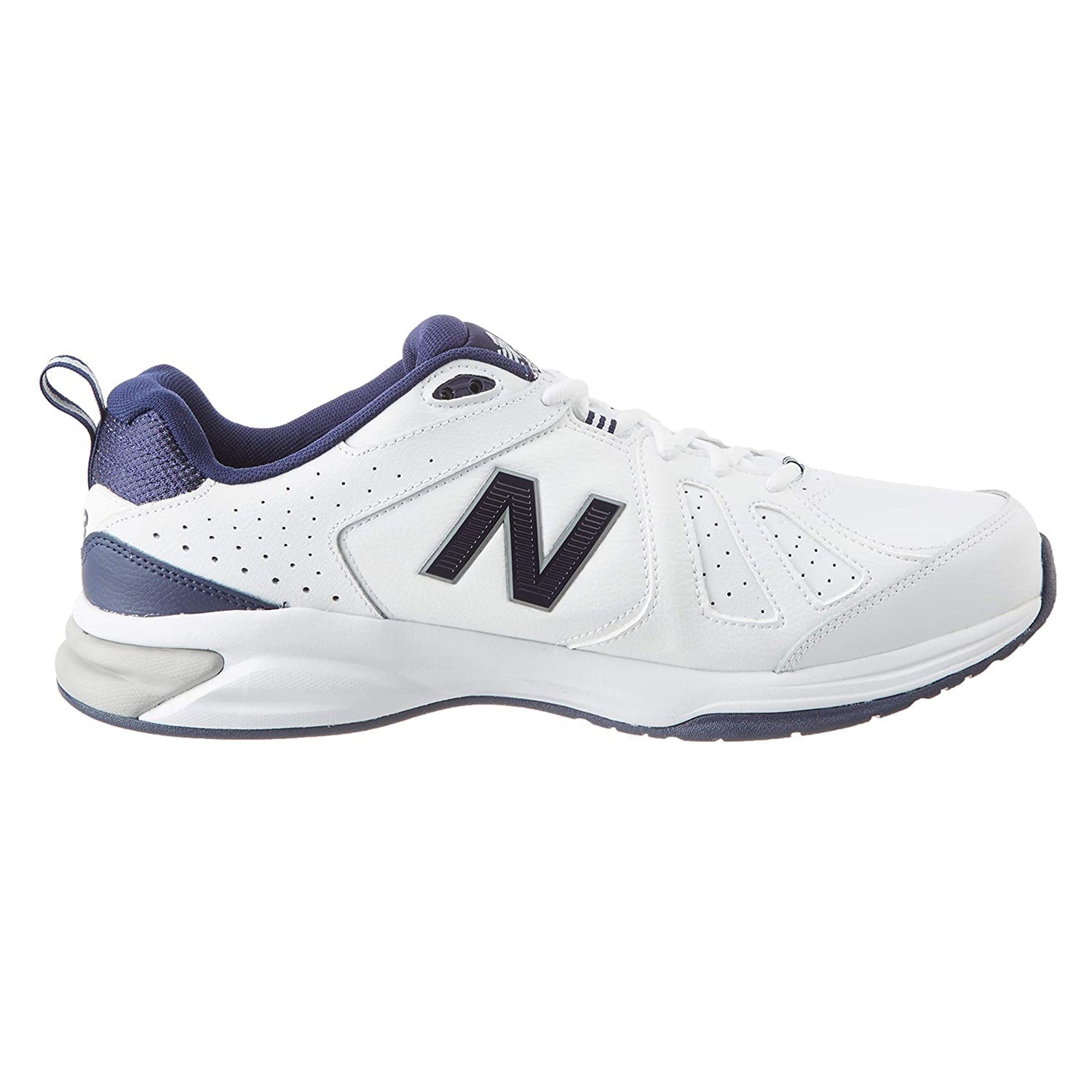 New Balance Mens Wide Fit 624V5 Sneakers White 2E 4E 6E Width White 12 6E